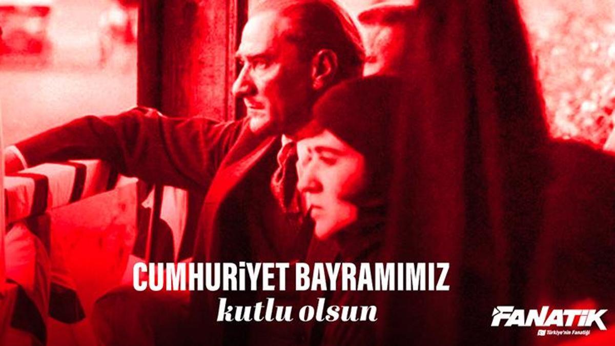 29 Ekim Cumhuriyet Bayramı mesajları Türk Bayrağı ve Atatürk resimli